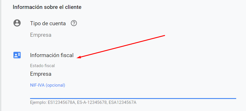 Información fiscal