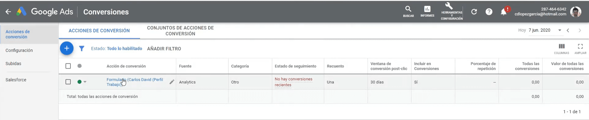 Importar datos