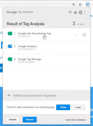 Cómo funciona el Google Tag Assistant