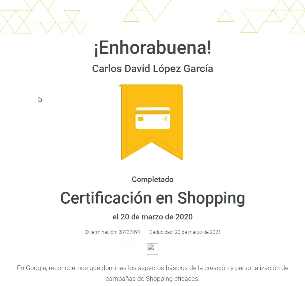 Revisar las certificaciones vigentes