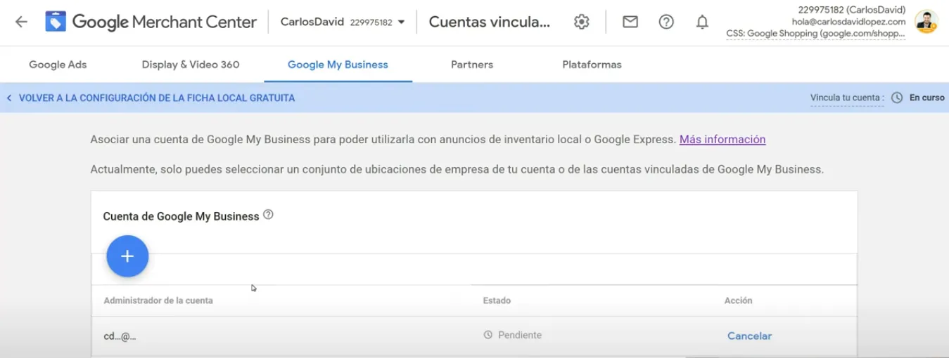 Vincular con Google Ads