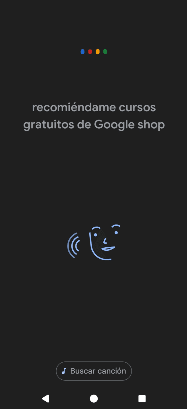 Google AI Overview prueba con micrófono