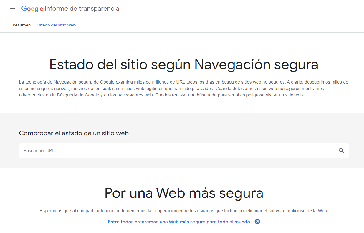 Transparency Report Suspension por malware Google Ads