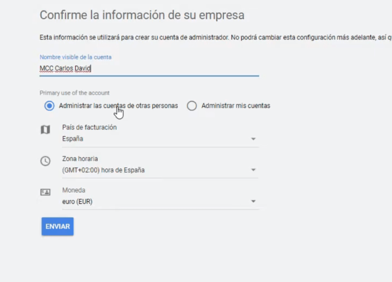 Nombre MCC Google Ads