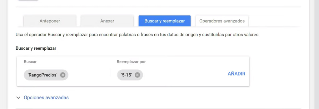 Agrupar productos por rango de precios - definir etiqueta del rango configurado