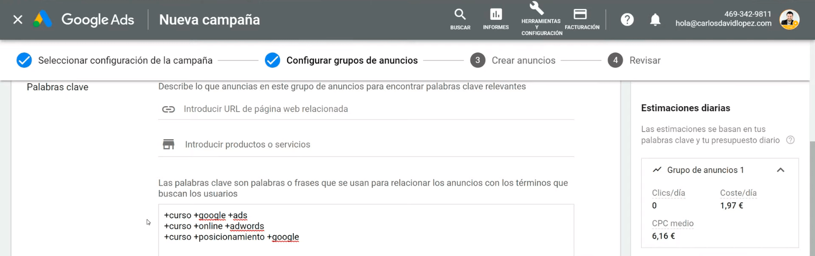 Cuidado con las concordancias amplias totales