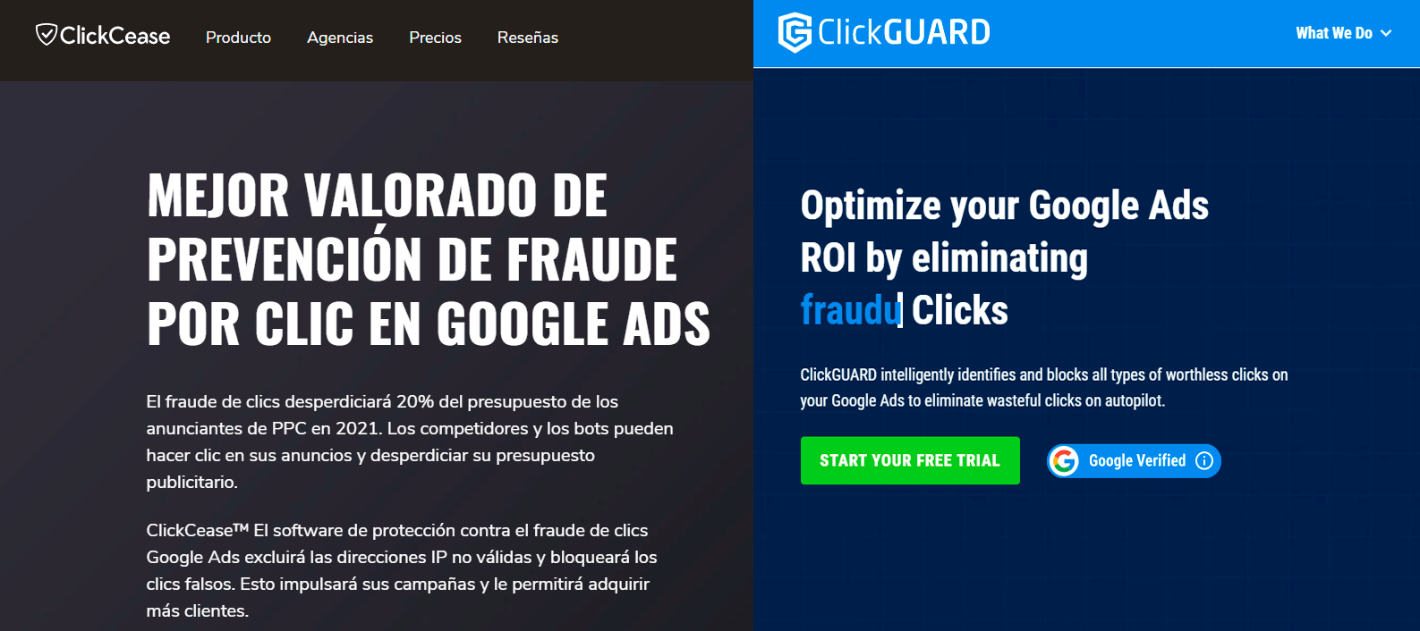 ClickCease y ClickGuard