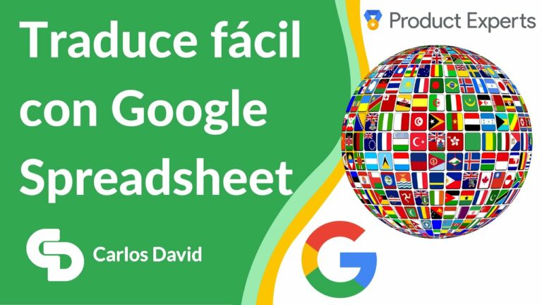 Traducir idioma fácil con Google Spreadsheet
